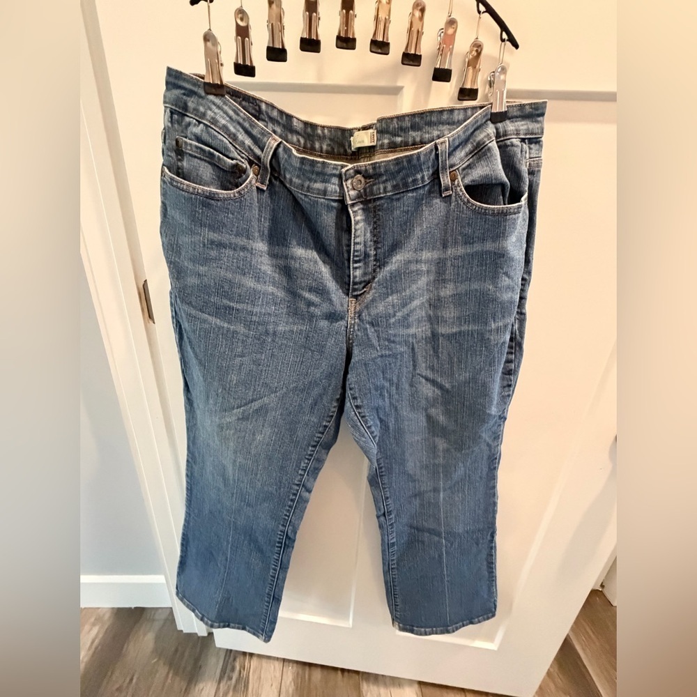 Levi’s 590 Bootcut Jeans Women’s 20S Plus Size Stretch Denim Blue